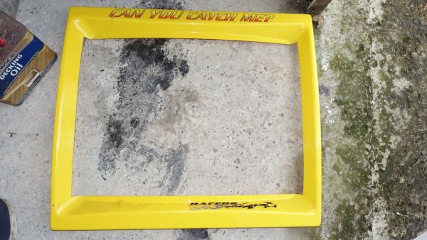 YELLOW MONITOR BEZEL