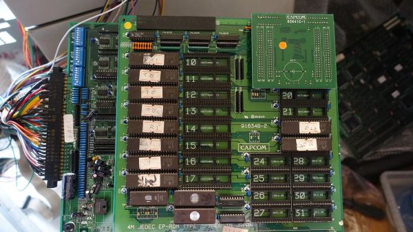 CAPCOM CPS1 GAMES SLIGHT GRAPHICS FAULT