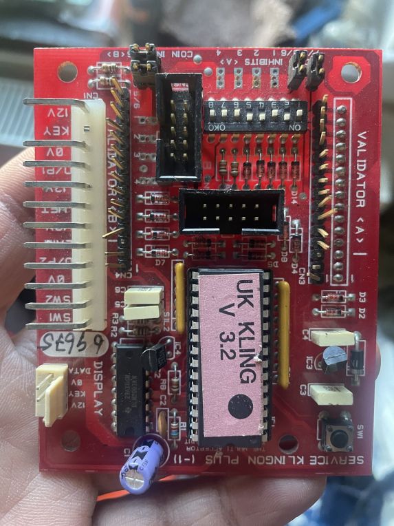 KLINGON CREDIT BOARD USED